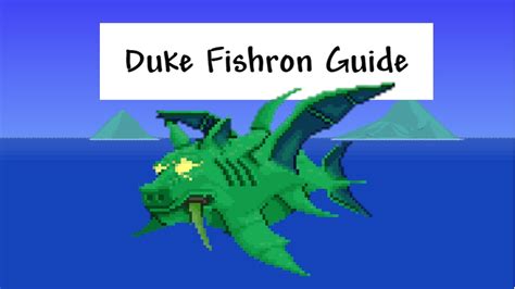 how to fight duke fishron.